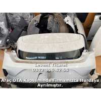 Clio 5 Arka Tampon Beyaz